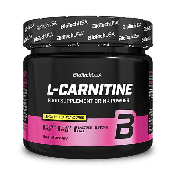 BioTechUSA L-Carnitine Drink Powder, Lemon Ice Tea