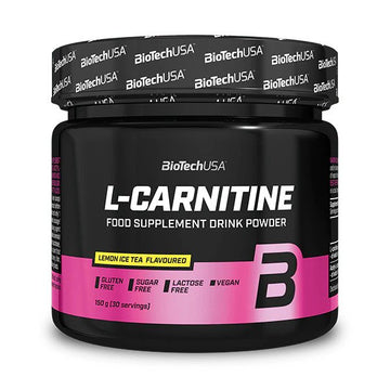 BioTechUSA L-Carnitine Drink Powder, Lemon Ice Tea