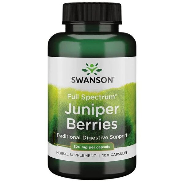 Swanson Full Spectrum Juniper Berries, 520mg