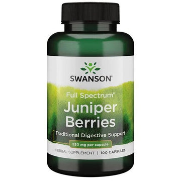 Swanson Full Spectrum Juniper Berries, 520mg