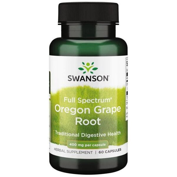 Swanson Full Spectrum Oregon Grape Root, 400mg
