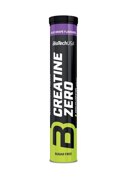 BioTechUSA Creatine Zero Effervescent - Blue Grape