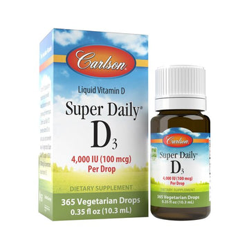 Carlson Labs Super Daily D3, 4000 IU