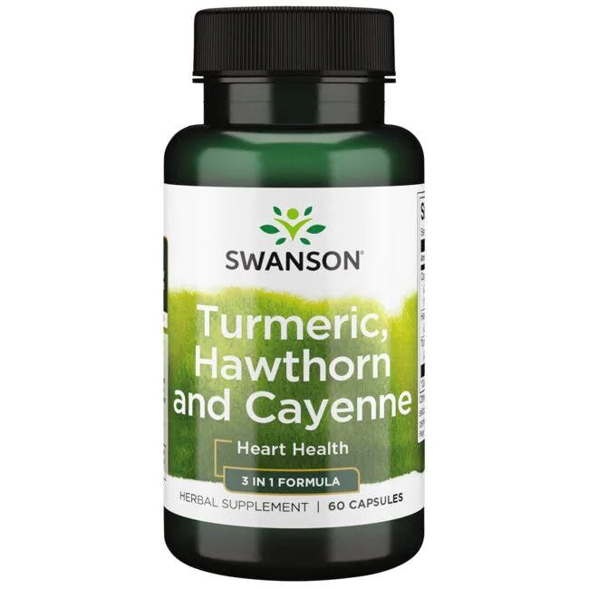 Swanson Turmeric - Hawthorn and Cayenne