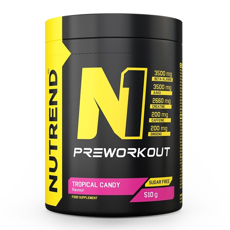Nutrend N1 Pre-Workout - Tropical Candy