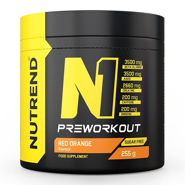 Nutrend N1 Pre-Workout - Red Orange