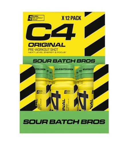 Cellucor C4 Original Pre-Workout Shot - Sour Batch Bros