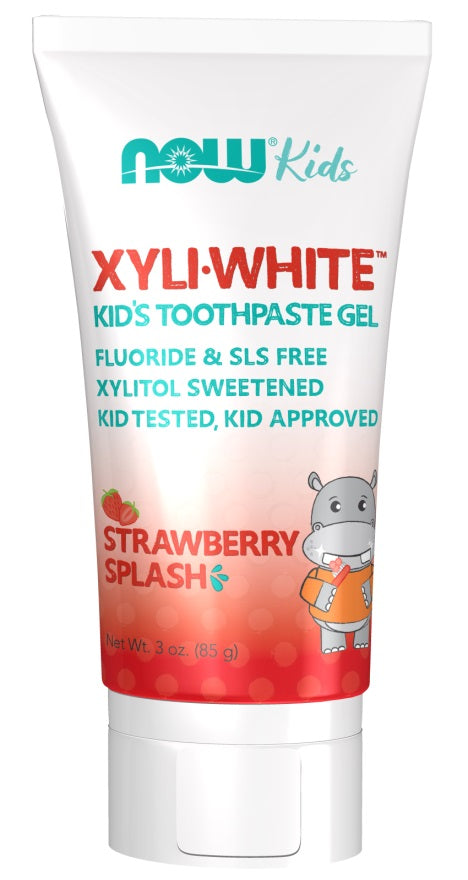 NOW Foods XyliWhite Kids - Strawberry Splash