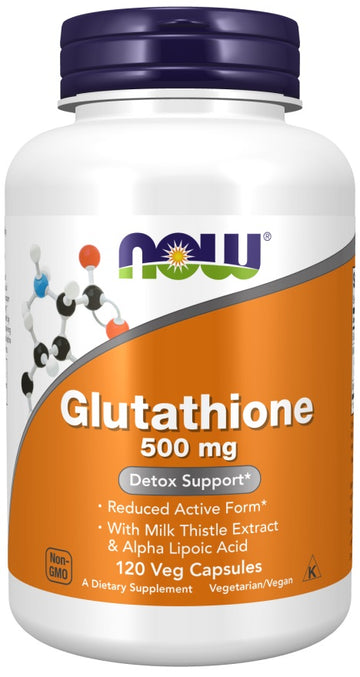 NOW Foods Glutathione, 500mg