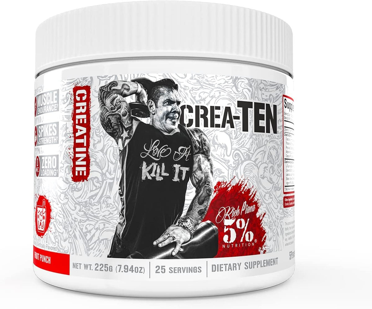 5% Nutrition Crea-TEN - Legendary Series - Fruit Punch