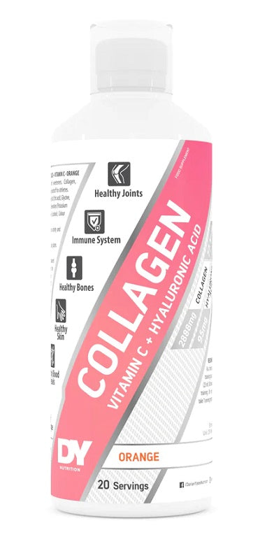 Dorian Yates Liquid Collagen + Vitamin C + Hyaluronic acid - Orange