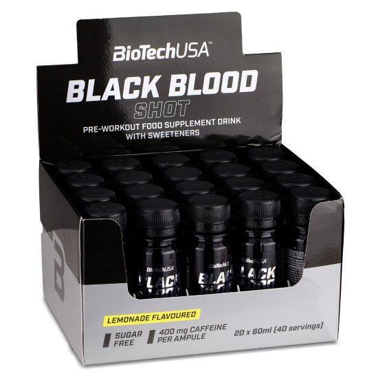 BioTechUSA Black Blood Shot - Lemonade