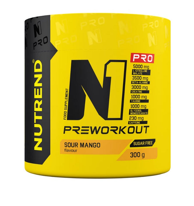Nutrend N1 Pro Pre-Workout - Sour Mango