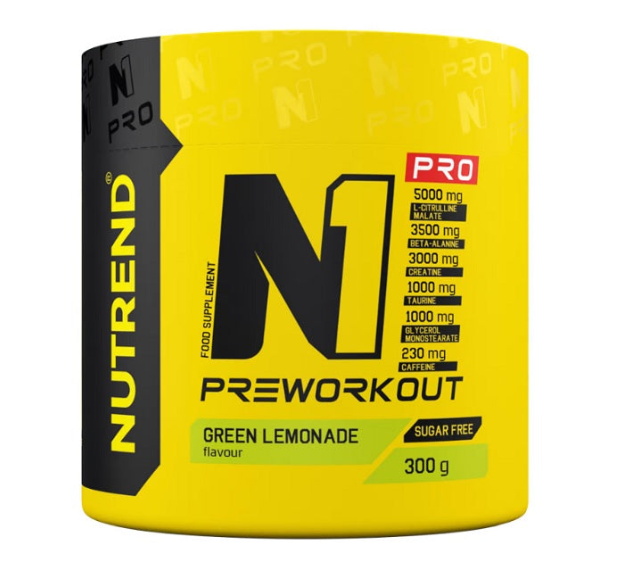Nutrend N1 Pro Pre-Workout - Green Lemonade