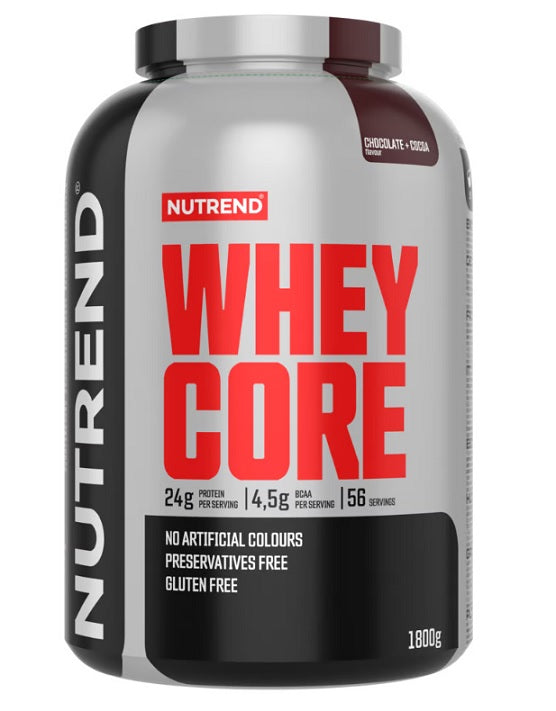 Nutrend Whey Core - Chocolate + Cocoa