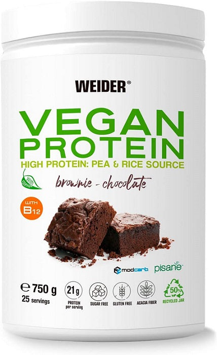 Weider Vegan Protein - Brownie Chocolate