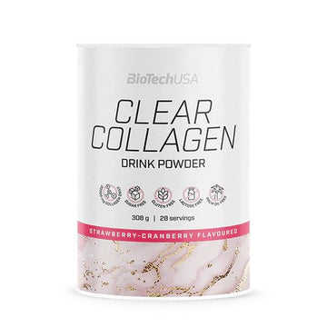BioTechUSA Clear Collagen, Strawberry-Cranberry