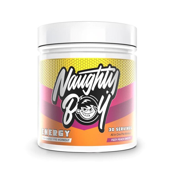 Naughty Boy Energy - Fizzy Peach Sweets