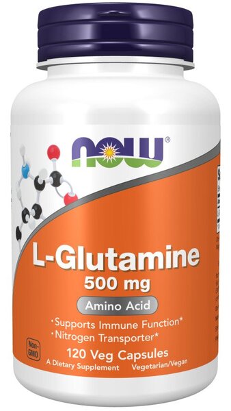 NOW Foods L-Glutamine, 500mg