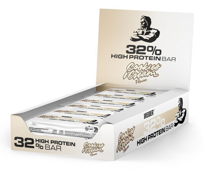 Weider 32% High Protein Bar - Cookies & Cream