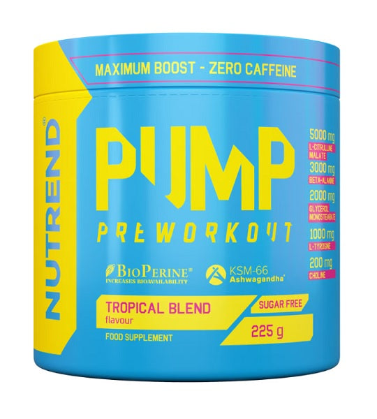 Nutrend Pump Pre-Workout - Tropical Blend