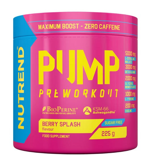 Nutrend Pump Pre-Workout - Berry Splash