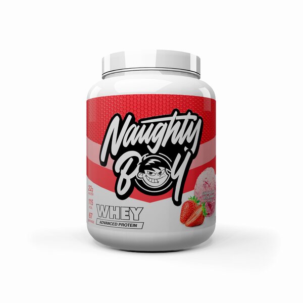 Naughty Boy Advanced Whey - Strawberry Milkshake
