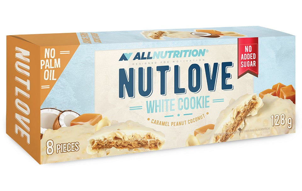 Allnutrition Nutlove White Cookie, Caramel Peanut Coconut
