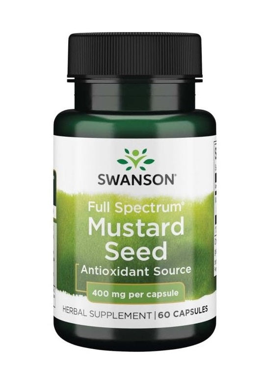 Swanson Full Spectrum Mustard Seed, 400mg