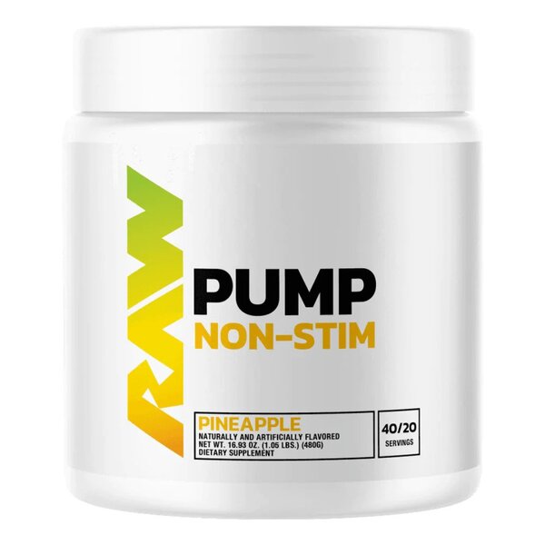Raw Nutrition Pump Non-Stim - Strawberry Lemonade