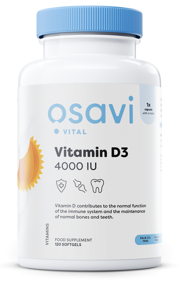 Osavi Vitamin D3, 4000IU