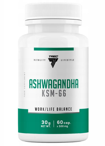 Trec Nutrition Ashwagandha KSM-66, 500mg