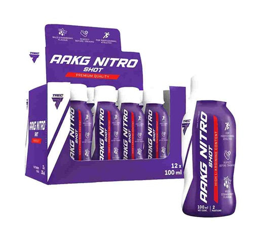Trec Nutrition AAKG Nitro Shot, Wild Strawberry