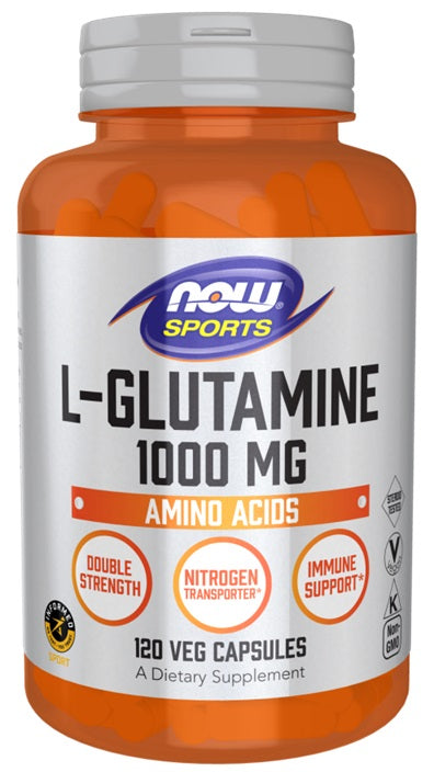 NOW Foods L-Glutamine, 1000mg
