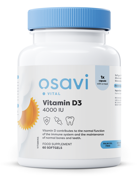 Osavi Vitamin D3, 4000IU