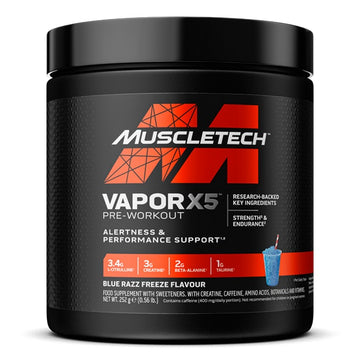 MuscleTech Vapor X5 Pre-Workout - Blue Razz Freeze