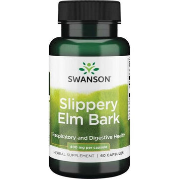 Swanson Slippery Elm Bark, 400mg