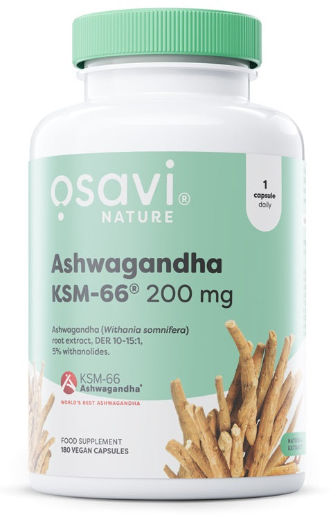 Osavi Ashwagandha KSM-66, 200mg