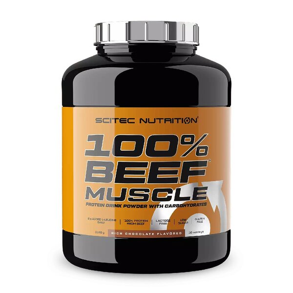 SciTec 100% Beef Muscle, Rich Chocolate