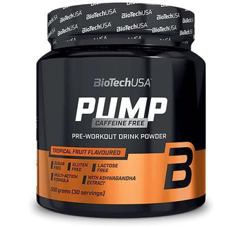 BioTechUSA Pump Caffeine Free - Lemon Ice Tea