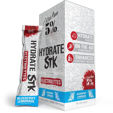 5% Nutrition Hydrate - Legendary Series Stick Packs - Blueberry Lemonade