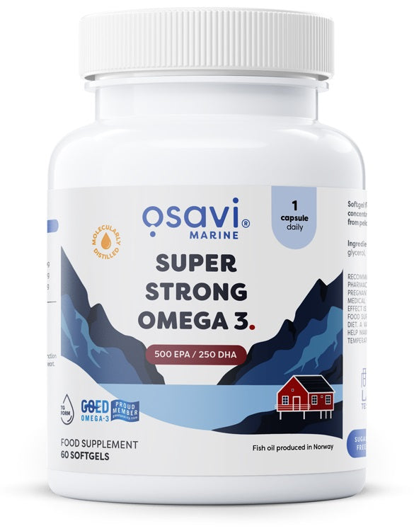 Osavi Super Strong Omega 3, 500 EPA / 250 DHA