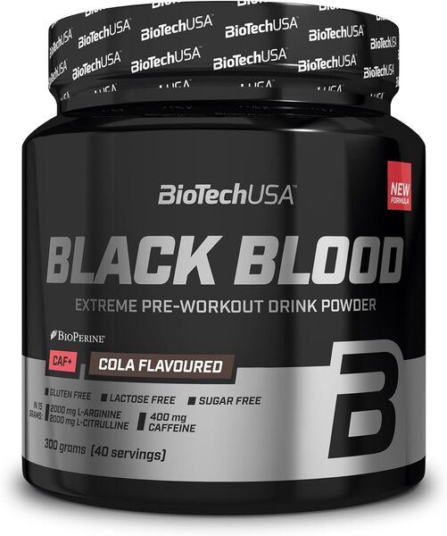 BioTechUSA Black Blood CAF+ - Cola