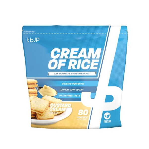Trained by JP Cream of Rice - Custard Cream