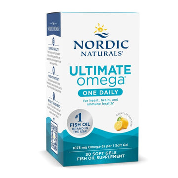 Nordic Naturals Ultimate Omega One Daily, 1075mg Lemon