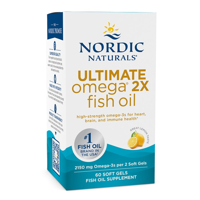 Nordic Naturals Ultimate Omega 2X, 2150mg Lemon