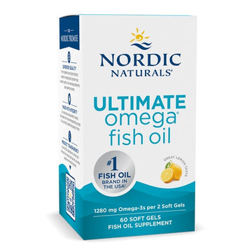 Nordic Naturals Ultimate Omega, 1280mg Lemon
