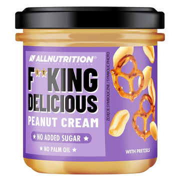 Allnutrition Fitking Delicious Peanut Cream, with Pretzels