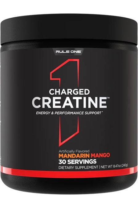 Rule One Charged Creatine - Mandarin Mango