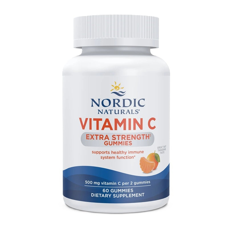 Nordic Naturals Vitamin C Extra Strength Gummies, Tangerine